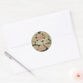 Baken van Grandmas Kitchen Ronde Sticker (Envelop)