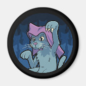 Bakeneko - Japanse kat Yokai Magneet (Voorkant)