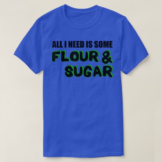 Baker bakbloem t-shirt (Design voorkant)