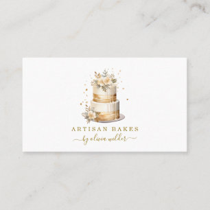 Baker Bakery Pastry Chef Cake Visitekaartje