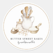 Baker Bakery Tools Étiquette produit (Devant)