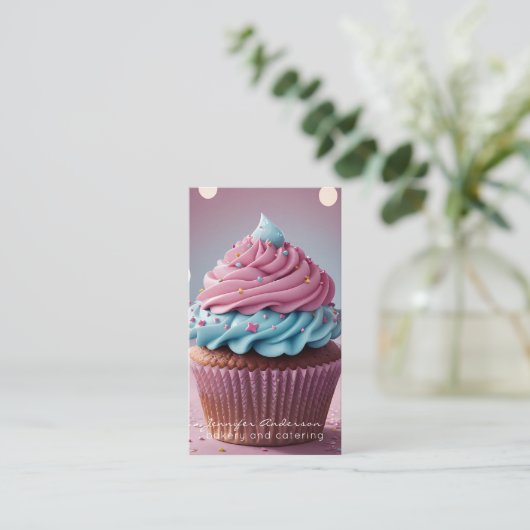 Baker Bakery Visitekaartjes (Staand voorkant)