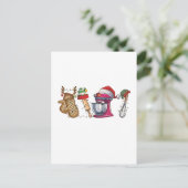 Baker Baking Bake Bakkerij Keuken Worker Feestdagenkaart (Staand voorkant)