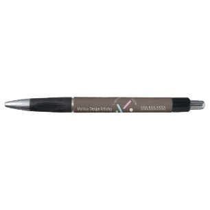 Baker Baking Business Logo Sprinkle Confetti Pen