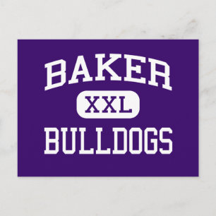 Baker - Bulldogs - Senior - Baker City Oregon Briefkaart