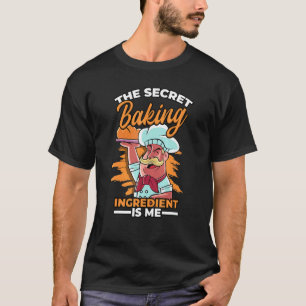 Baker Cake Bak Bakkerij Cookies Cook Cupcake Chef T-shirt