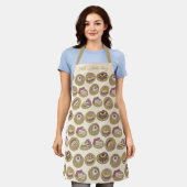 Baker Cake Pattern Schort (Gedragen)