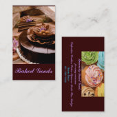 Baker Cake Truffle Visitekaartje (Voorkant / Achterkant)