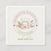 Baker Chefs Pet Visitekaartje (Voorkant)