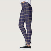 Baker Clan Tartan Plaid Leggings (Gauche)