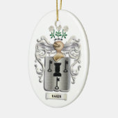 Baker Coat of Arms Ornament (Links)