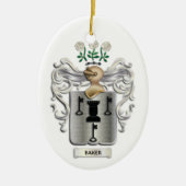 Baker Coat of Arms Ornament (Voorkant)