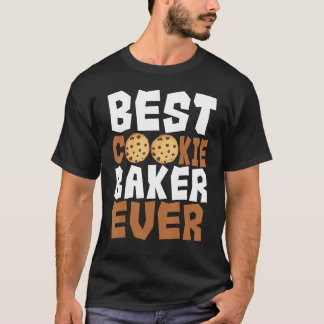 Baker Cookie Pastry Chef Cook Culinaire Bakkerij O T-shirt