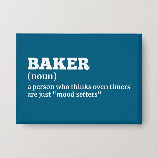 Baker Dictionary Style Definition Button (Voorkant)