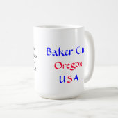 Baker domine garde d'honneur - tasse chaude (Devant droit)