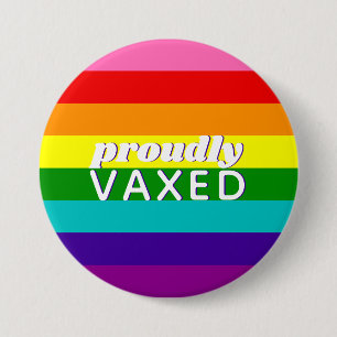 Baker Gay Pride Flag Regenboogstripe Proutinematig Ronde Button 7,6 Cm