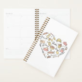 Baker Heart Funny Bakery Baking Pastry Chef Planner (Display)