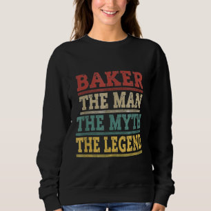 Baker Het Man De mythe De legende Chef Bakken Trui