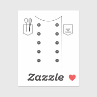 Baker in opleiding sticker