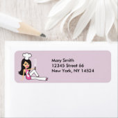 Baker Lady retourlabels Etiket (Insitu)