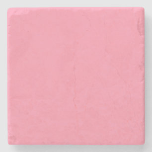 Baker-Miller Roze vaste kleur Stenen Onderzetter