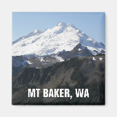 Baker monteren, Washington Foto Magneet (Voorkant)