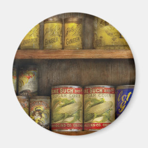 Baker - oude blikjes magneet
