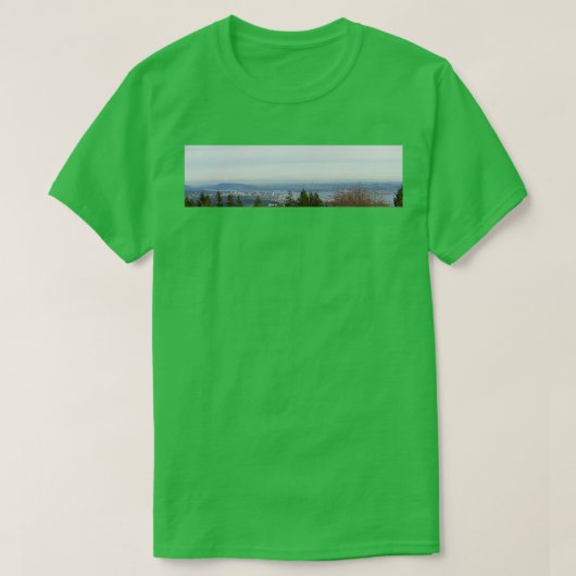Baker panorama monteren t-shirt (Design voorkant)