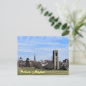 Baker Park Frederick Maryland Briefkaart (Staand voorkant)