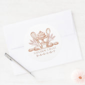 Baker Pastry Chef Baking Tools Product Labels (Envelop)