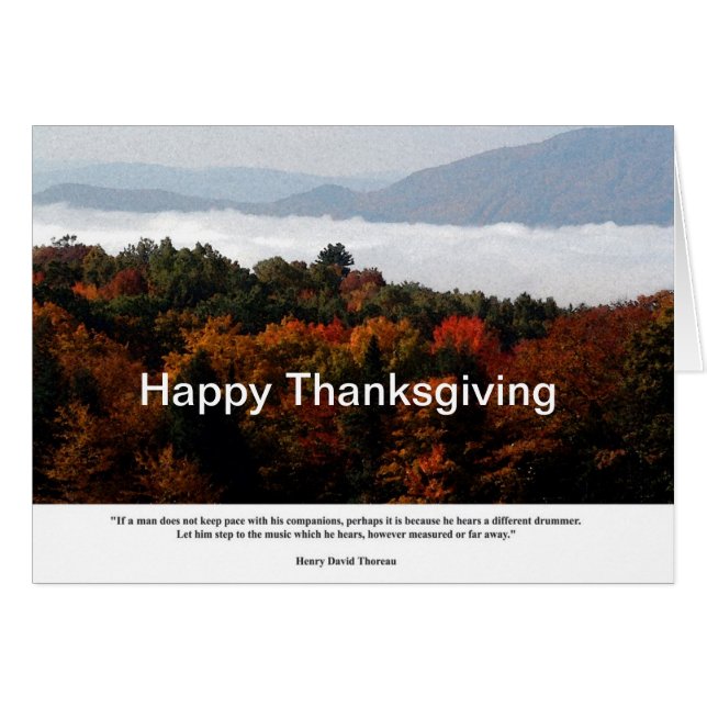 Baker River Valley Wolken - Thoreau Verschillende  (Voorkant Horizontaal)