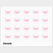 Baker roze Sticker (Vel)