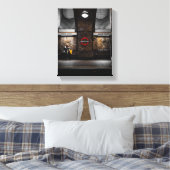 Baker Street Tube Station Canvas - Londen (Insitu (Slaapkamer))
