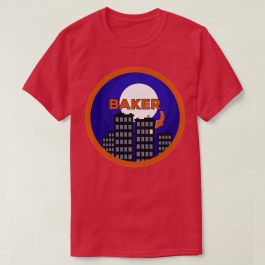 Baker T-shirt (Design voorkant)