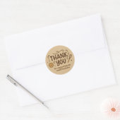 Baker Thank You Sticker  Custom Baking Icon Design (Enveloppe)