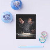 Baker Tossing Flour| Basilicum Gift Flyer (Enkel)