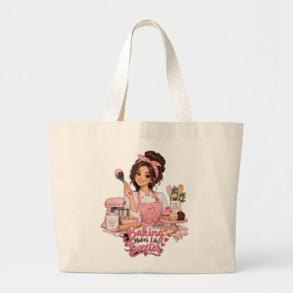 Baker Tote Bag | Bakken Maakt het Leven Zoeter Bak