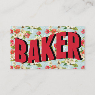  Baker Visitekaartjes
