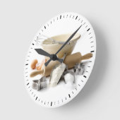 Baker Wall Clock Ronde Klok (Hoek)