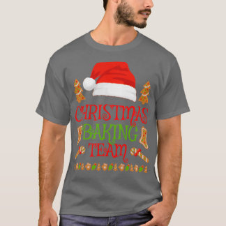 Baker Xmas cadeau kerstcadeauteam Koekjeskoekje Ba T-shirt