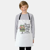 Baker - Ze werkt bereidwillig Spreuken 31:13 Schort (Gedragen)