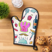 Baker's Best Friend : Oven Mitts Holder Set (De haut en bas)
