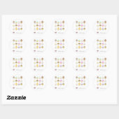 Baker's Dozen Ronde Sticker (Vel)