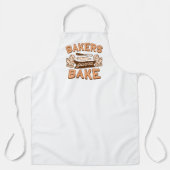 Bakers Gonna Bake Adult Schort (Voorkant)