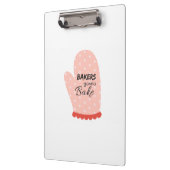 Bakers Gonna Bake Clipboard Klembord (Links)