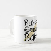 Bakers Gonna Bake Coffee Cup Koffiemok (Voorkant links)
