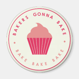Bakers Gonna Bake Magneet