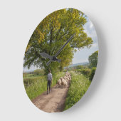 Baker's Hill, Cotswolds Large Clock Grote Klok (Hoek)