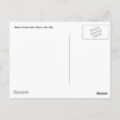 Bakers Island Light Briefkaart (Achterkant)