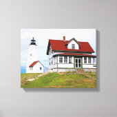 Bakers Island Lighthouse MA Wrapped Canvas (Voorkant)
